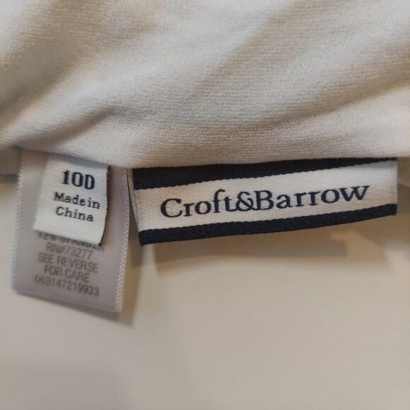 CROFT & BARROW Tankini Womens 10D Underwire colorful Top Only Swim Pool Beach - Picture 9 of 12